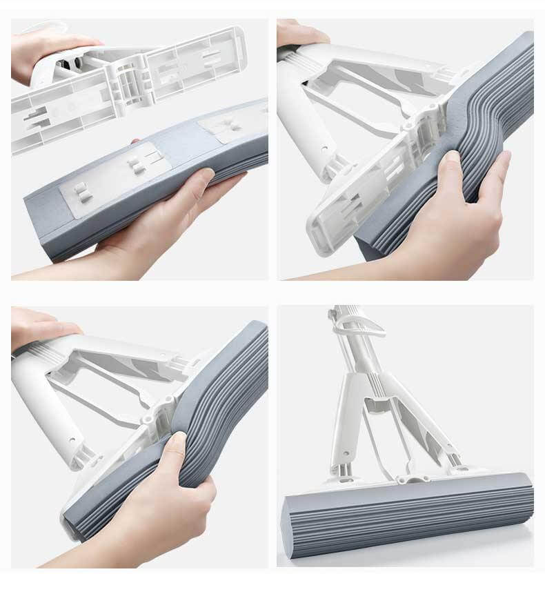 Double-Fold Automatic Easy Squeeze Mop - Image 2