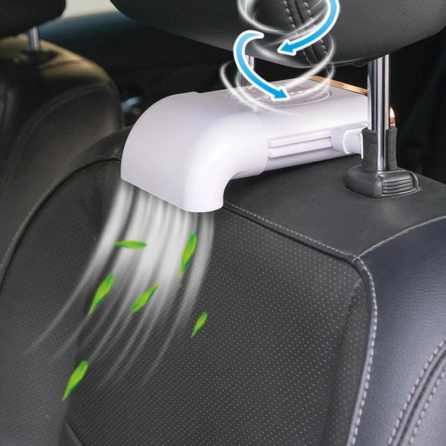 Car Back Seat Cooler USB Air Fan - Image 1