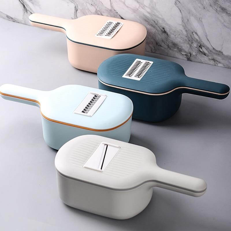 Pastel Multifunctional Easy Storage Grater - Image 7