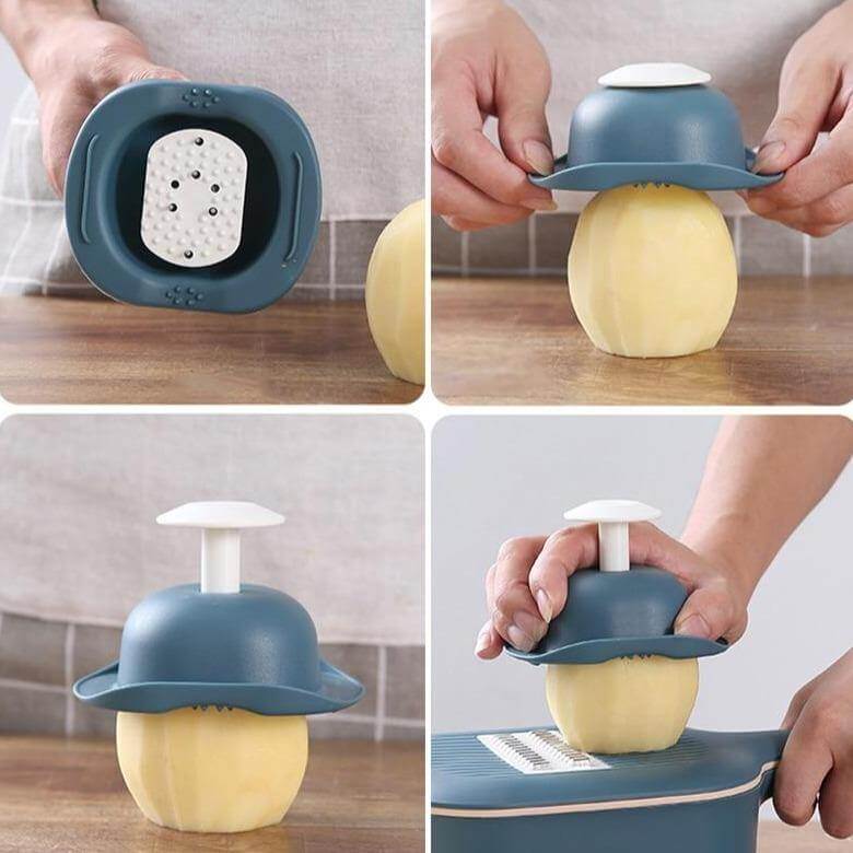 Pastel Multifunctional Easy Storage Grater - Image 6