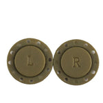 5PCS High-Grade Invisible Plastic Magnet Button Set