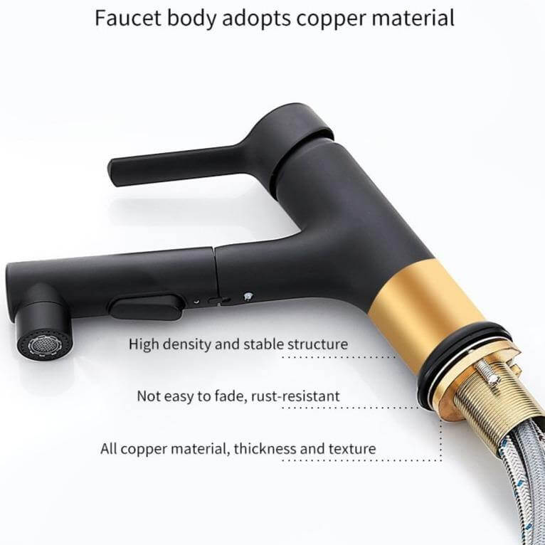 Luxury 360 Rotating Pull Out Sink Faucet - Image 14