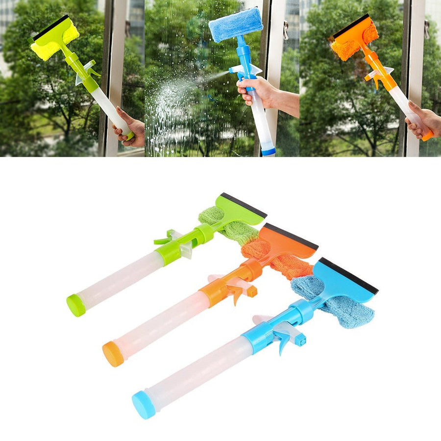 3in1 Window Spray Jet Scraper Cleaner - Image 8