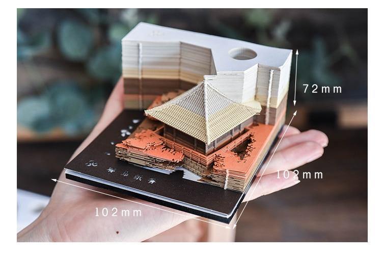 Creative 3D Ancient Architectural Creative Paper - Image 19