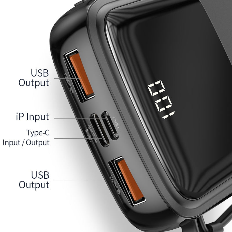 Built-in Charger Mini Power Bank - Image 5