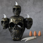 Led Candle Scary Halloween Skull Head Lamp - MaviGadget