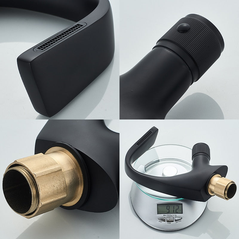 Creative Chrome Waterfall Elegant Faucet - Image 5