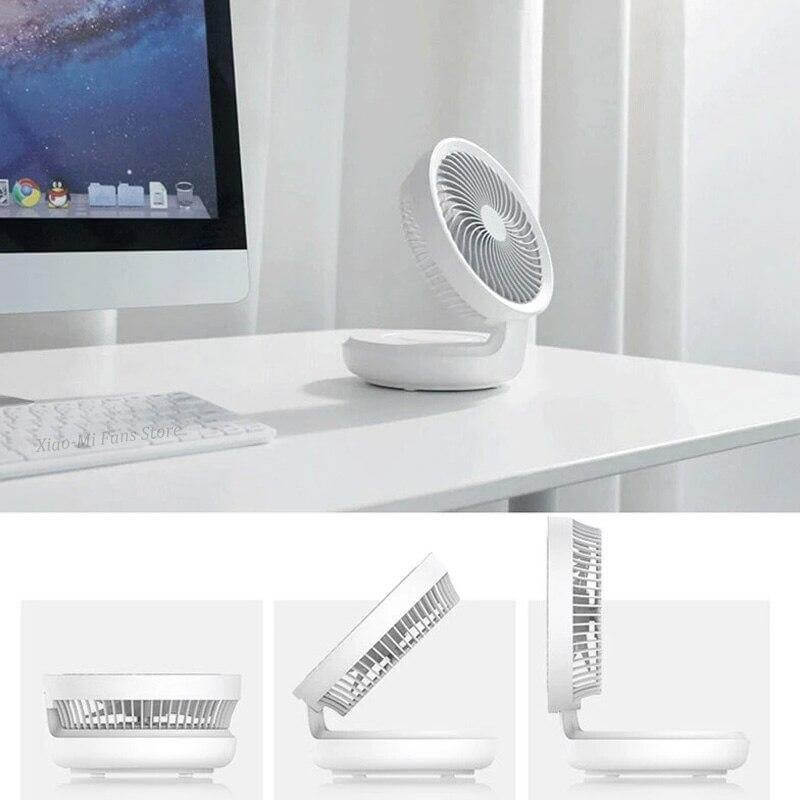 Rechargeable Foldable Wireless Fan Night lamp