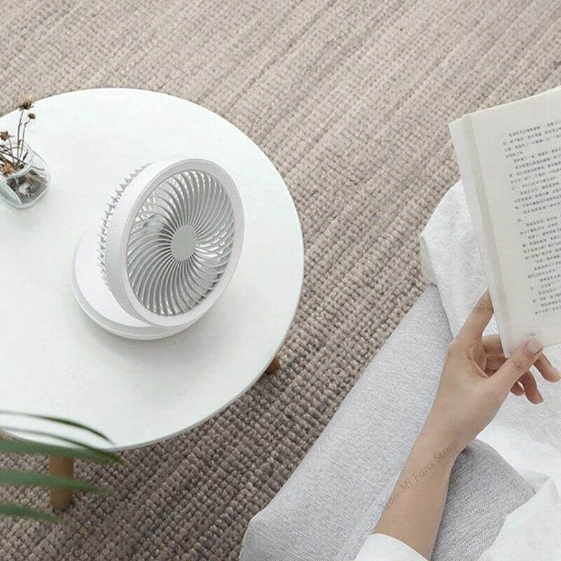 Rechargeable Foldable Wireless Fan Night lamp - Image 11