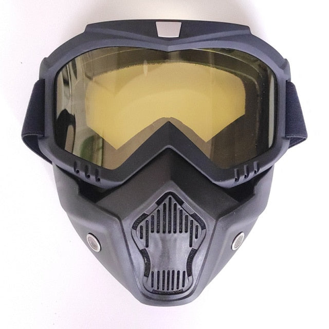 Windproof Motorcycle Snowboard Helmet Goggles - Image 7