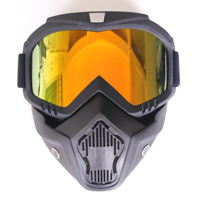 Windproof Motorcycle Snowboard Helmet Goggles - Image 6