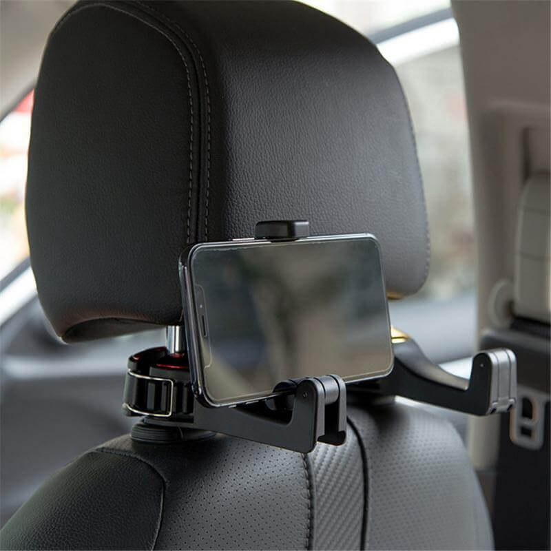 Car Headrest Phone Holder Hook - Image 0