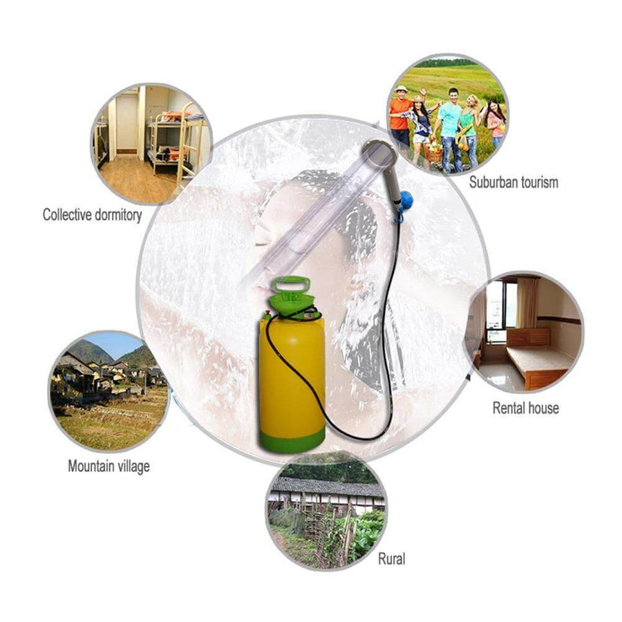 Outdoor Portable Self-Priming Simple Shower - Image 3