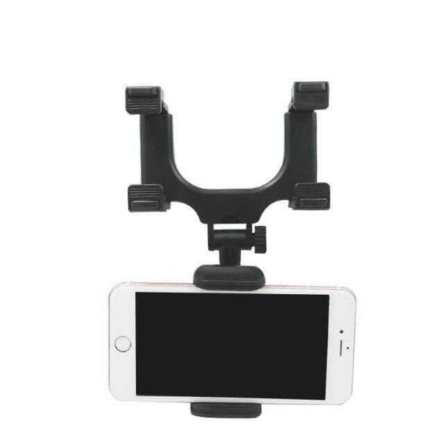 Universal Car Rearview Mirror Phone Holder - Image 2