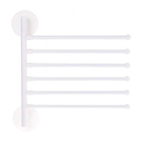 Wall-Mounted Rotating Multi-Layer Towel Rack