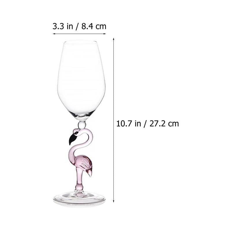 Flamingo Wine Glass - Image 4