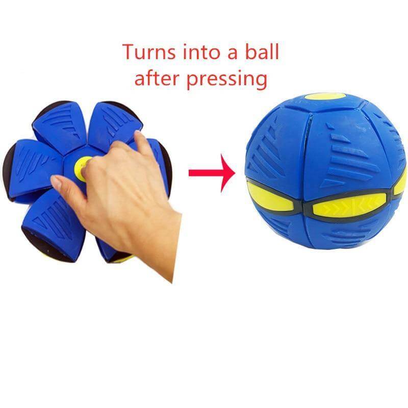 LED Flying UFO Disc Ball Toy - Image 2