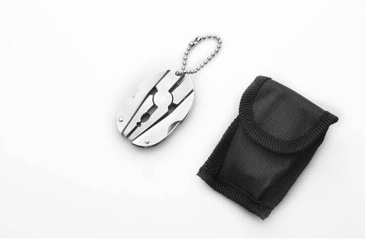 6in1 Foldable Travel Camping Keychain Tool Kit - Image 2