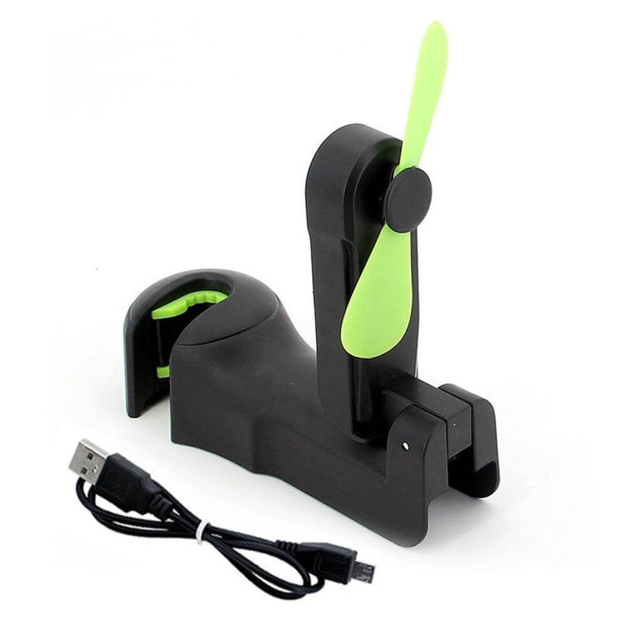 Universal Adjustable Car Headrest Fan with Hook - Image 6