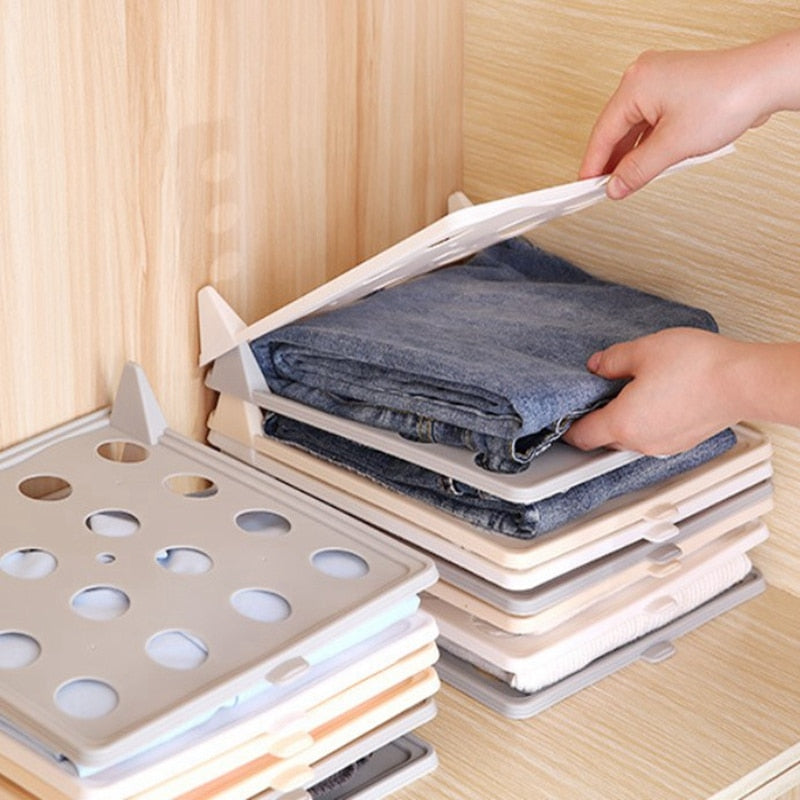 Multifunctional Wardrobe T-Shirt Organizer Board - Image 0