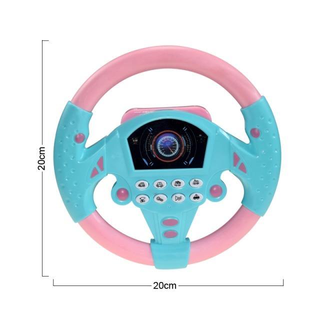 Electric Educational Car Simulation Steering Wheel Toy - Image 7