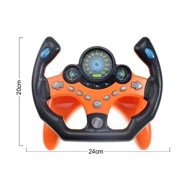 Electric Educational Car Simulation Steering Wheel Toy - Image 13