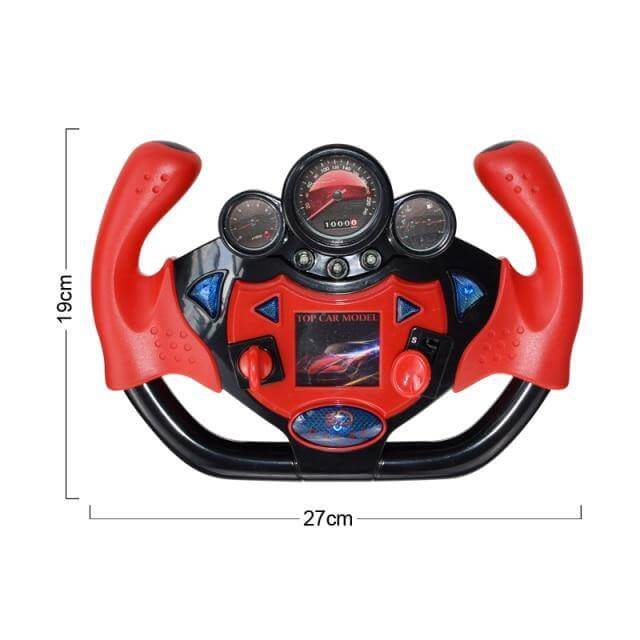 Electric Educational Car Simulation Steering Wheel Toy - Image 12