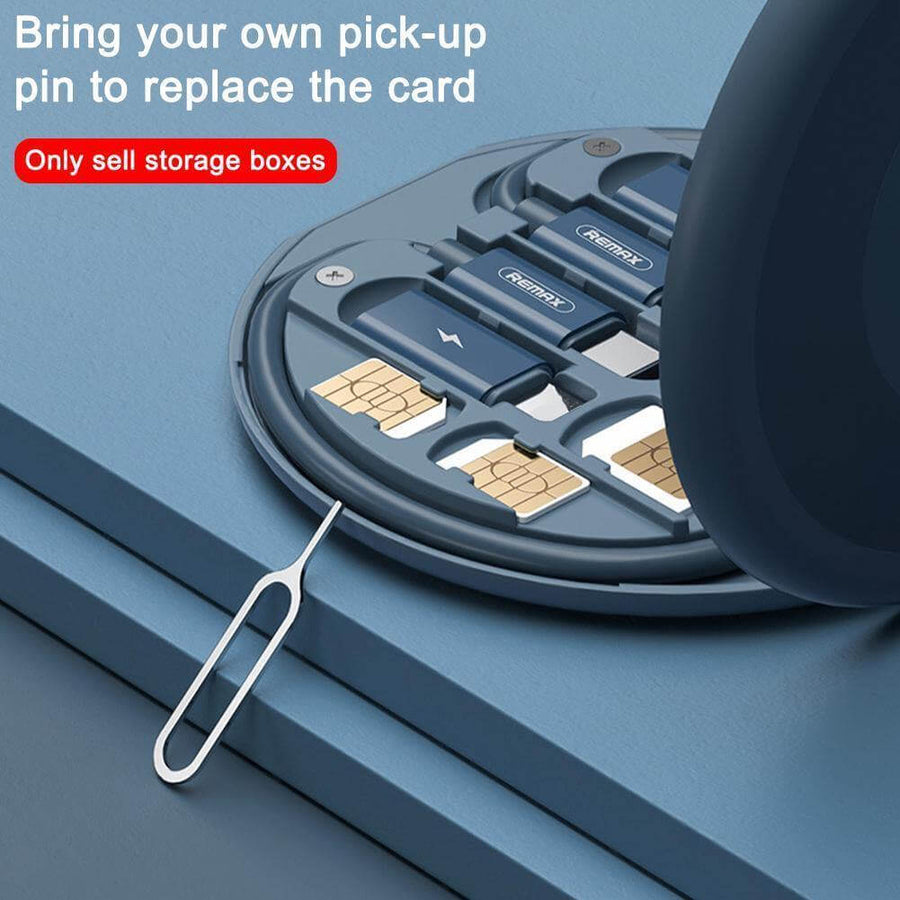 Universal Fast Charging Data Cable Storage Hub - Image 1