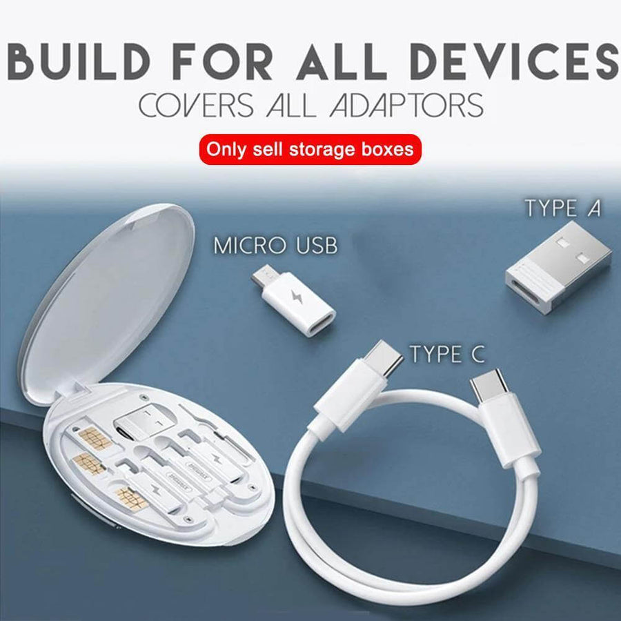 Universal Fast Charging Data Cable Storage Hub - Image 4