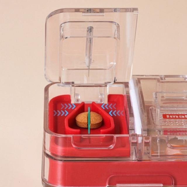 Portable Mini Pill Cutter Storage Box - Image 4