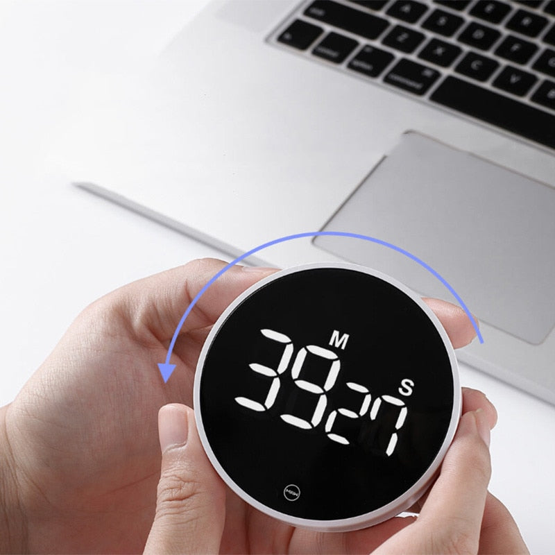 Digital LED Magnetic Kitchen Timer - Image 0
