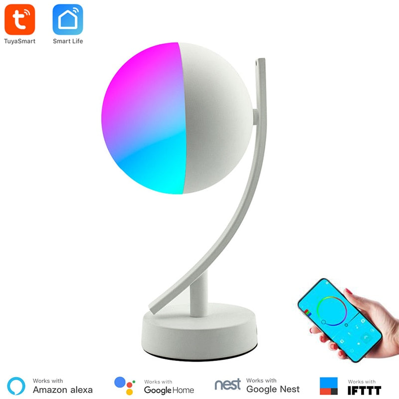 Elegant Smart Voice Dimmable LED Desk Lamp