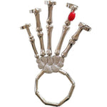 Skeleton Punk Halloween Finger Bracelet