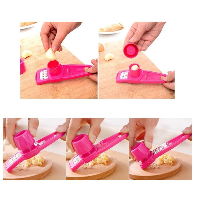 Mini Garlic Press Grater - Image 7