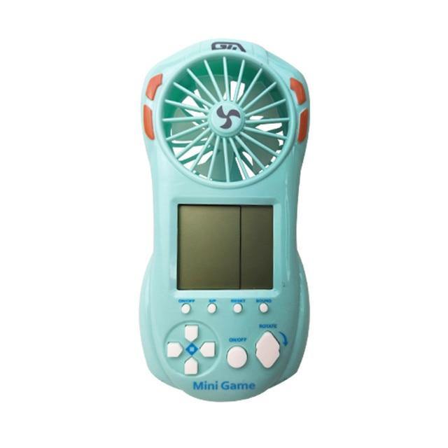 2in1 Portable Mini Game Console with Fan