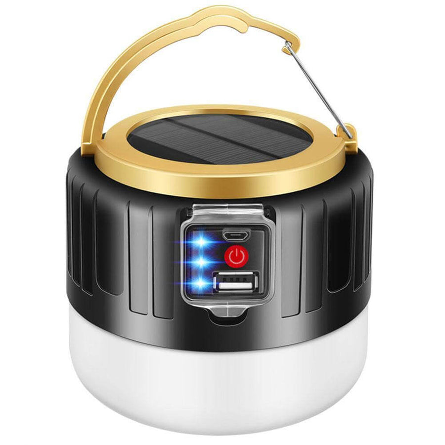 Outdoor Waterproof Solar Rechargeable Camping LED Lamp - Image 11