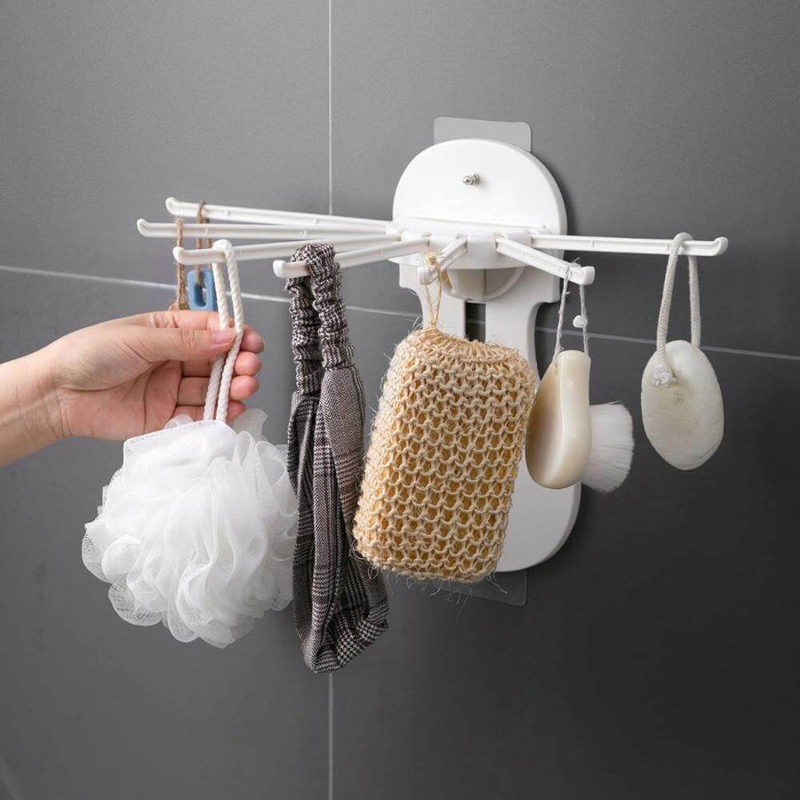No-Drill Foldable Wall-Mounted Kitchen Storage Rack - Image 1
