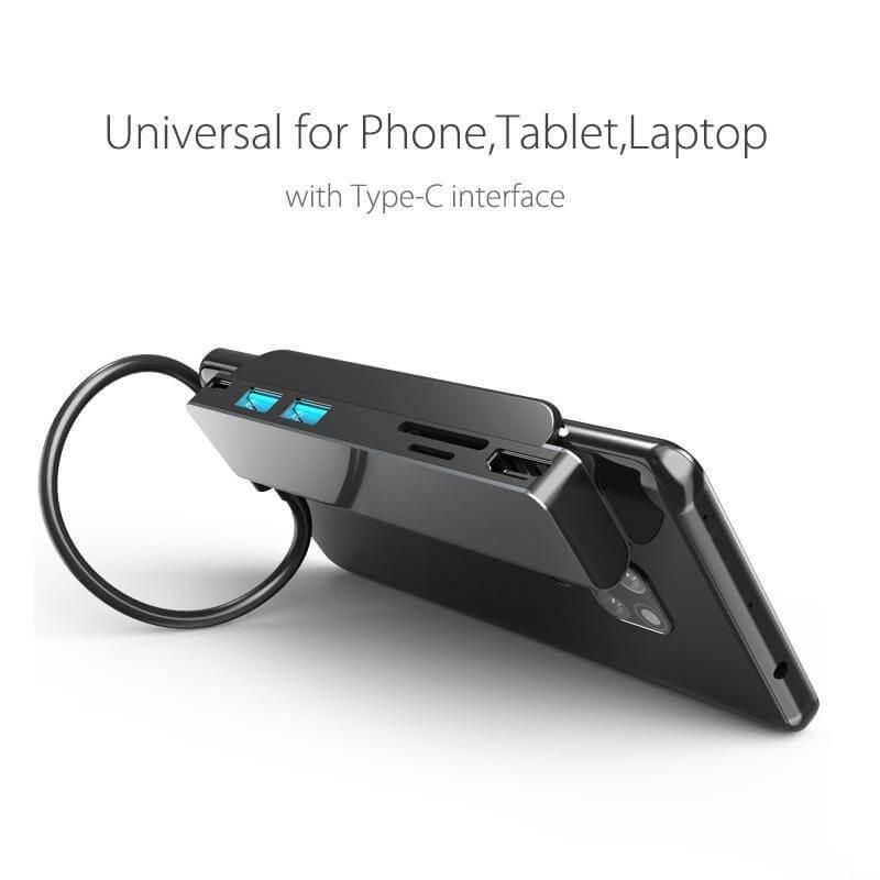 6in1 USB-C Docking Station Adapter Hub - Image 7