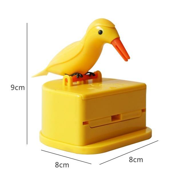 Small Bird Lovely Automatic Toothpick Holder