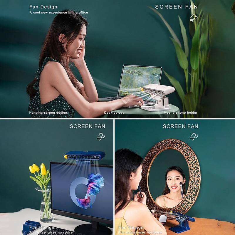 Portable Mini Rechargeable Cooler Fan - Image 1