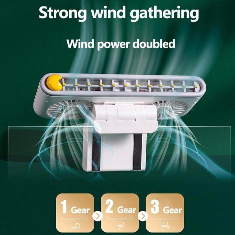 Portable Mini Rechargeable Cooler Fan - Image 2