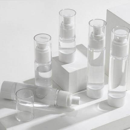 Reusable Clear Travel Airless Pump Bottle Spray - Image 0