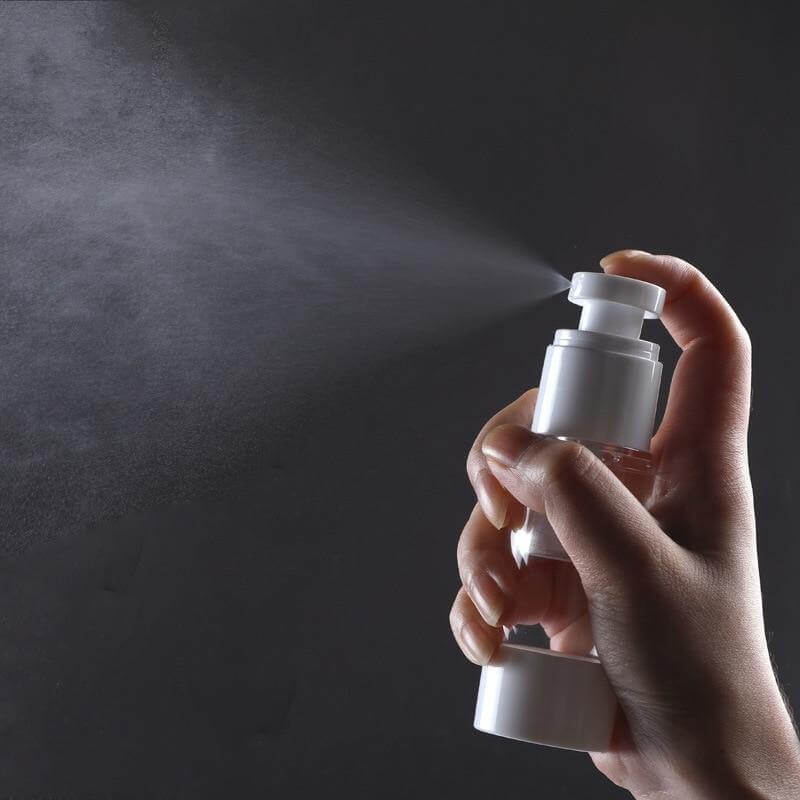 Reusable Clear Travel Airless Pump Bottle Spray - Image 1