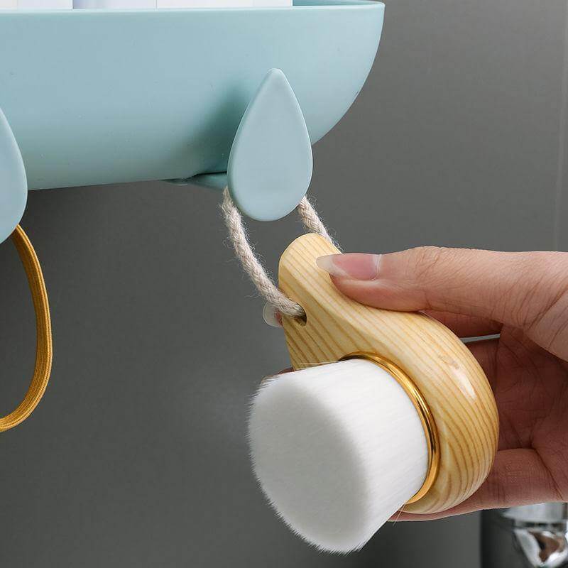 Cloud Cosmetic Bathroom Punch-Free Storage Organizer - Image 4
