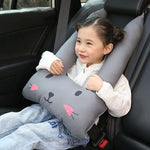 Kids Car Seat Belt Travel Pillow