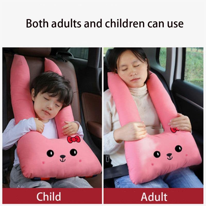 Kids Car Seat Belt Travel Pillow