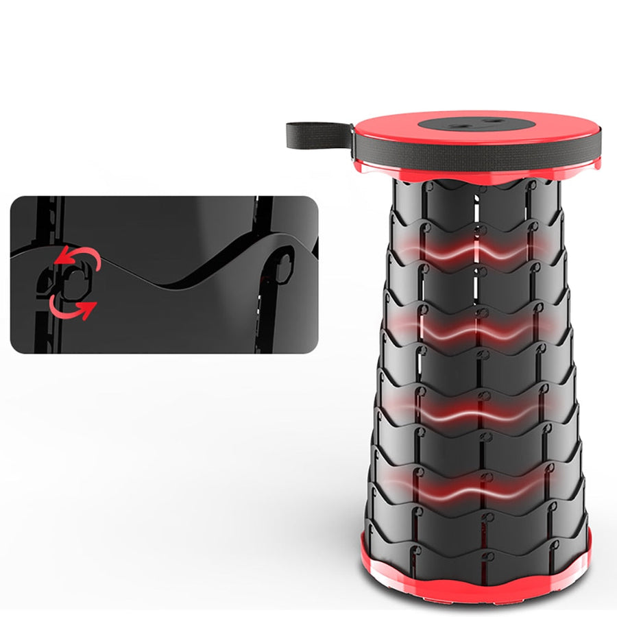 Foldable Retractable Travel Hiking Stool - Image 16