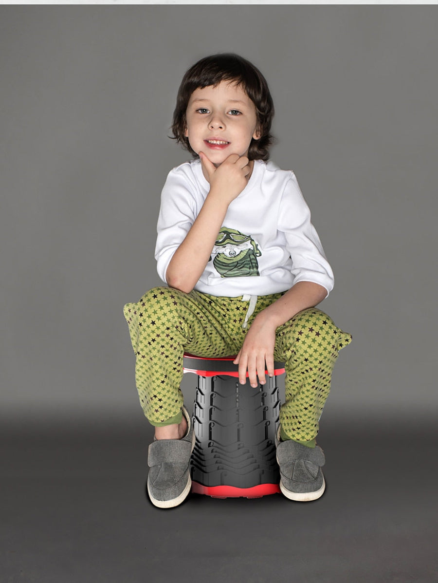 Foldable Retractable Travel Hiking Stool - Image 5