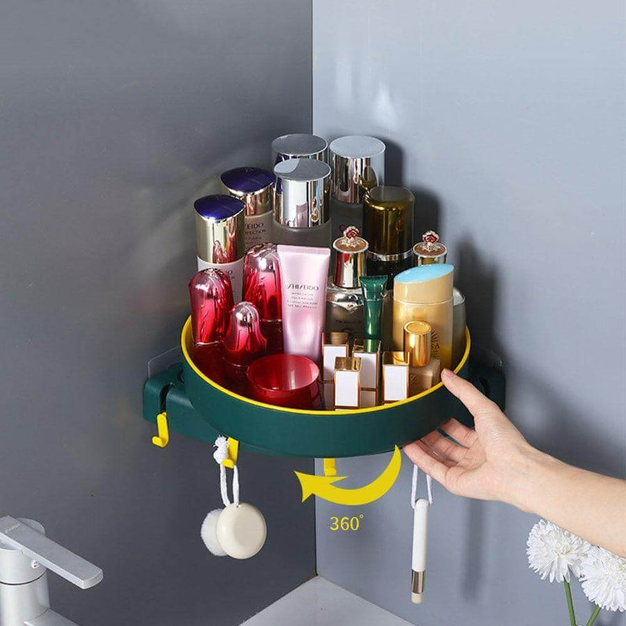 Triangle Wall-mounted Corner Kitchen Organizer Storage Rack - Image 4