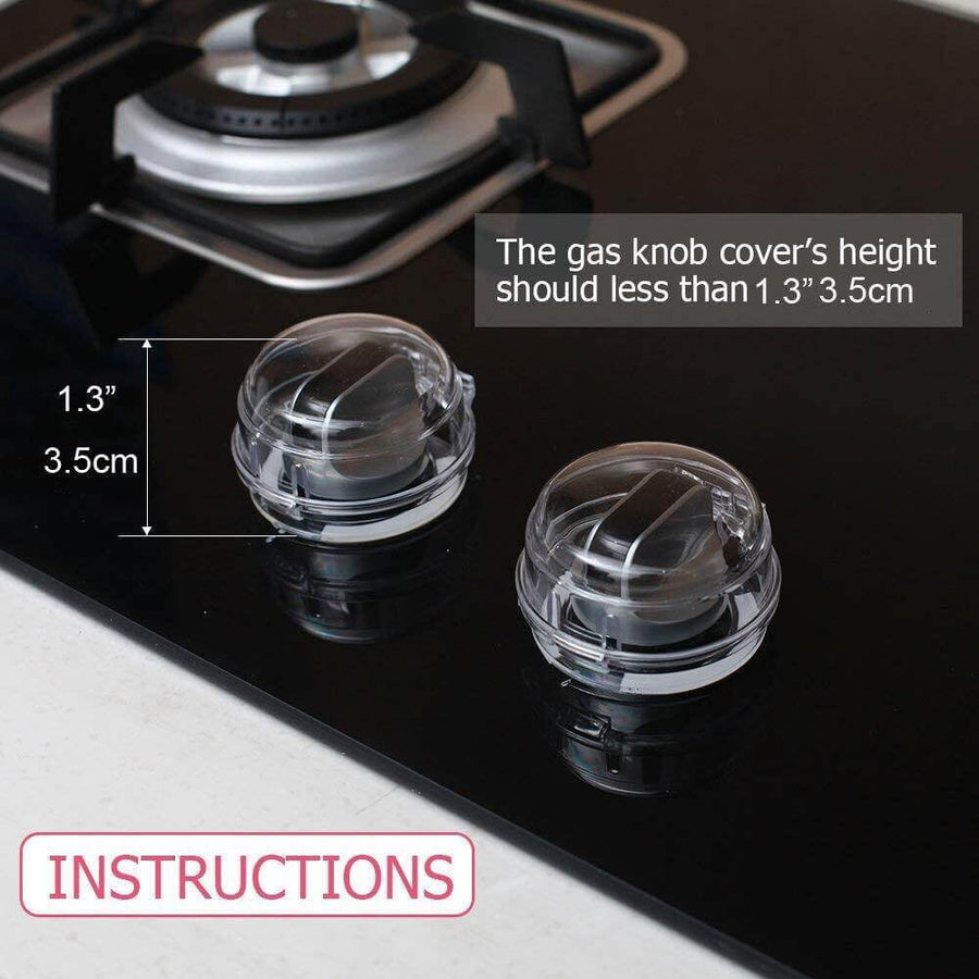 2Pcs Kids Safety Gas Switch Cover - Image 10